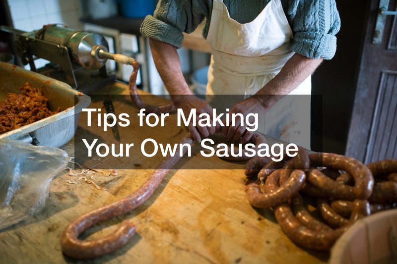 Tips for Making Your Own Sausage