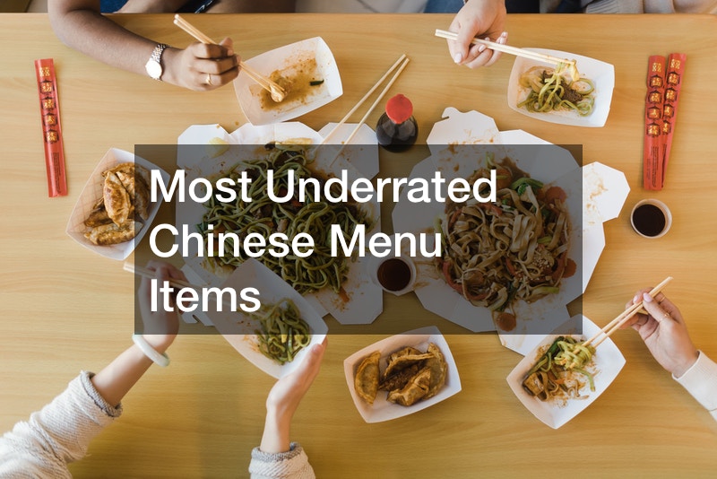 Most Underrated Chinese Menu Items