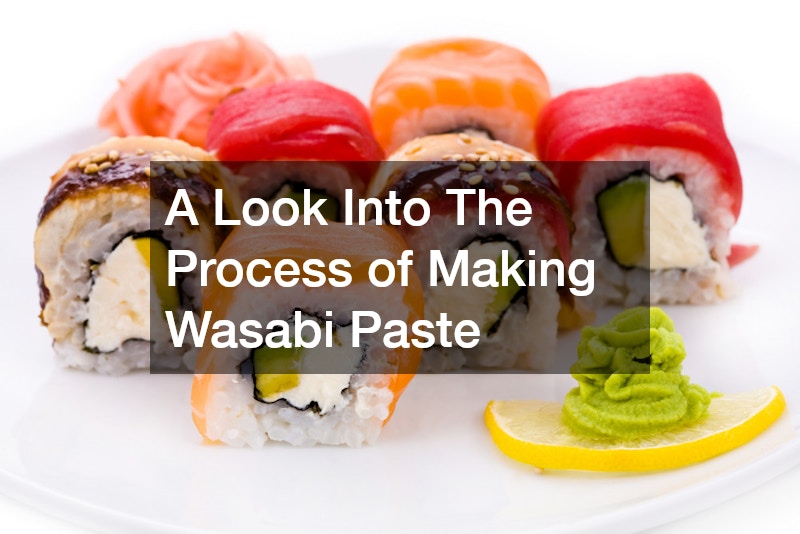 A Look Into The Process of Making Wasabi Paste